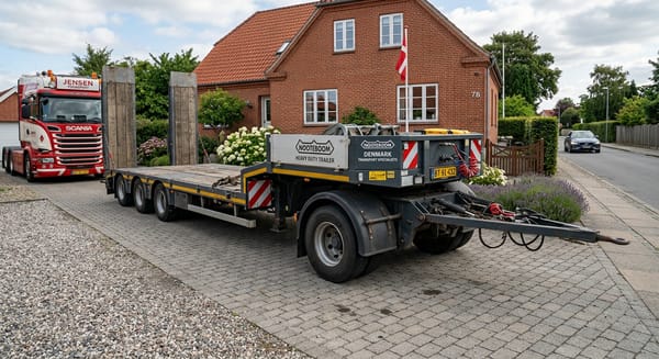 Brenderup Maskintrailer