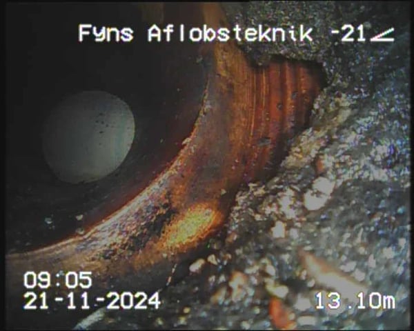 Kloak TV Inspektion foto 5