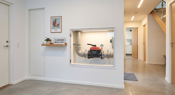 Højvandslukke Installation foto 2