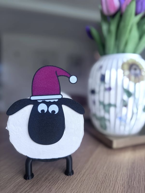 Toiletrulleholder med Julehue