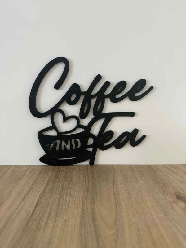 Kaffe / Te skilt