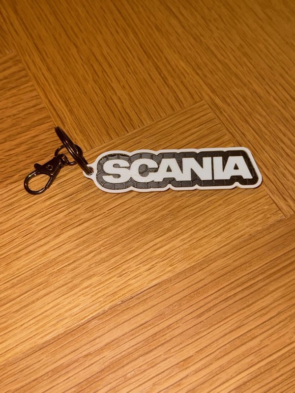 Scania Nøglering