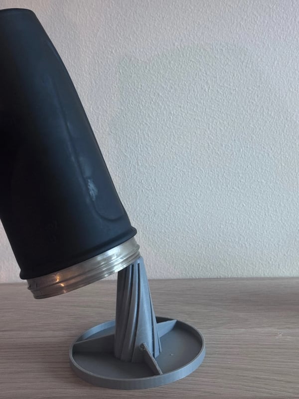 Flaskeholder til tørring
