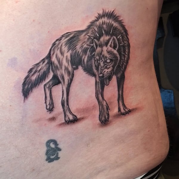 Oldschool & realistisk tatovering udført af Docuit ink
