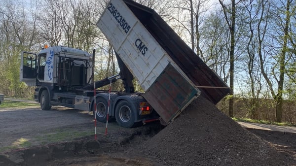 Kørsel med byggematerialer