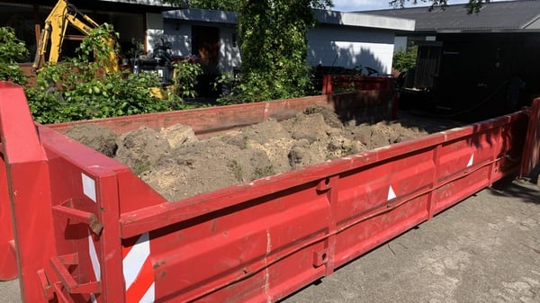 Planering og komprimering af jordlag