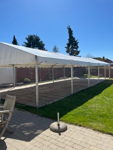 Stort telt 9x12m