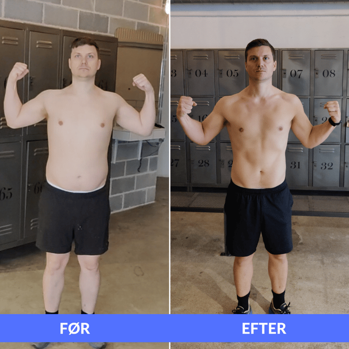 Michael Schack forvandling - Schandorf Fitness