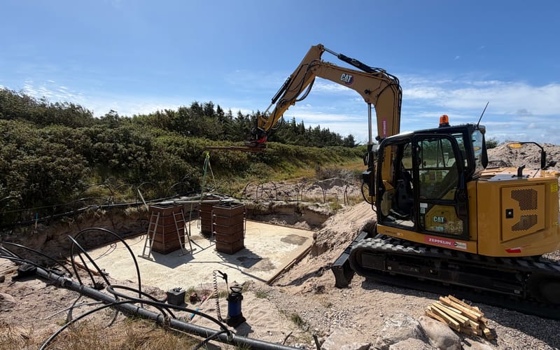Fundament & sokkel udført af JT Knudsen