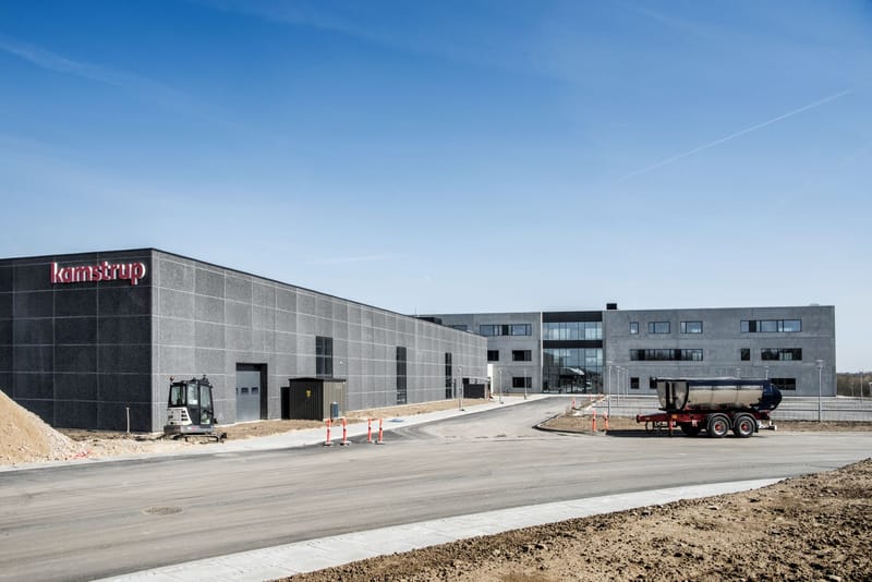 Kamstrup A/S – ny fabriks- og administrationsbygning