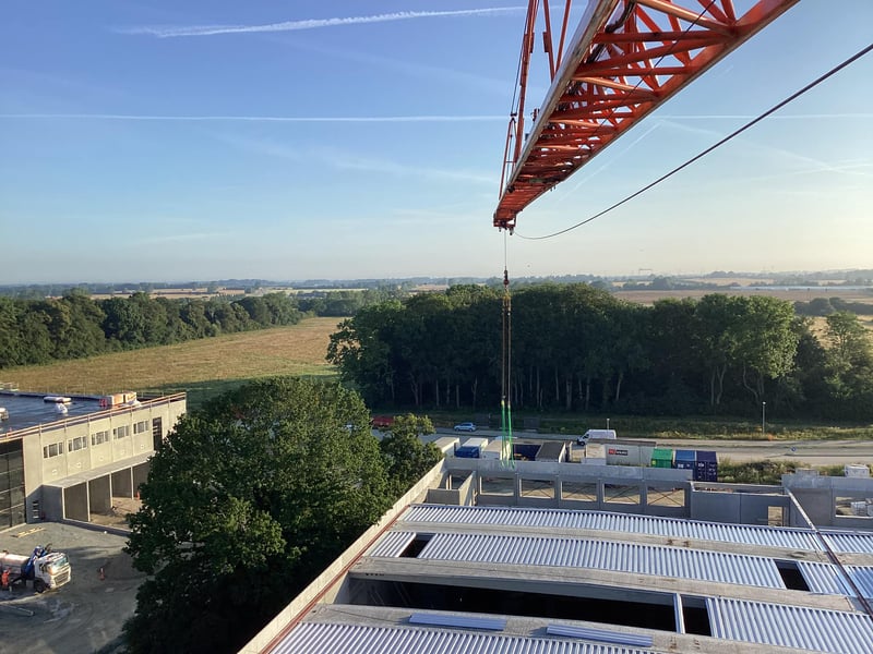 Trapezplader montering 2