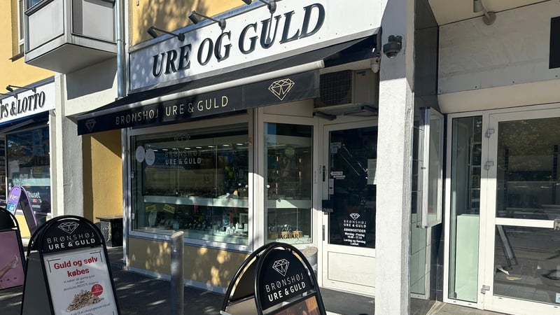 Guldsmedeværkstedet hos Brønshøj Ure & Guld