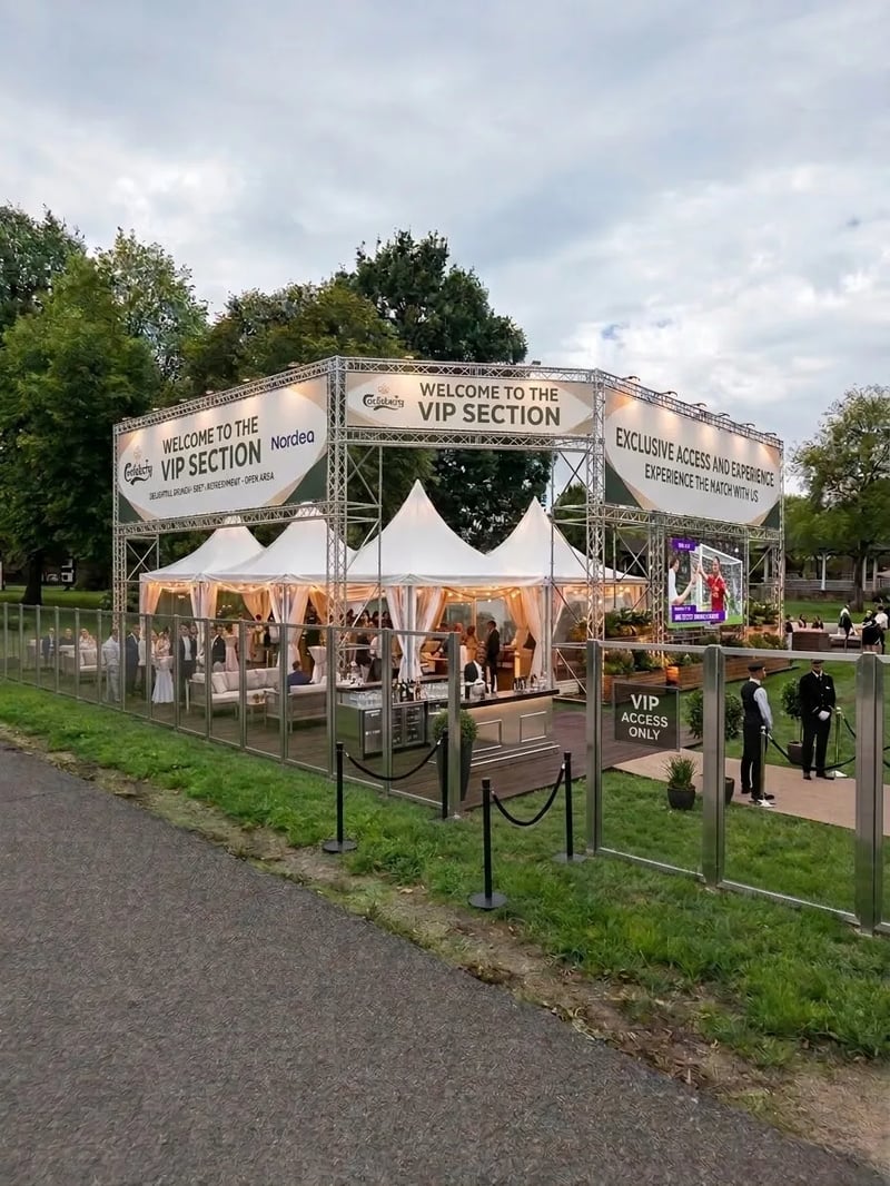 ScaffFest VIP Hospitality Pavilion