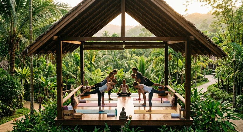 Yoga og ro i Thailand