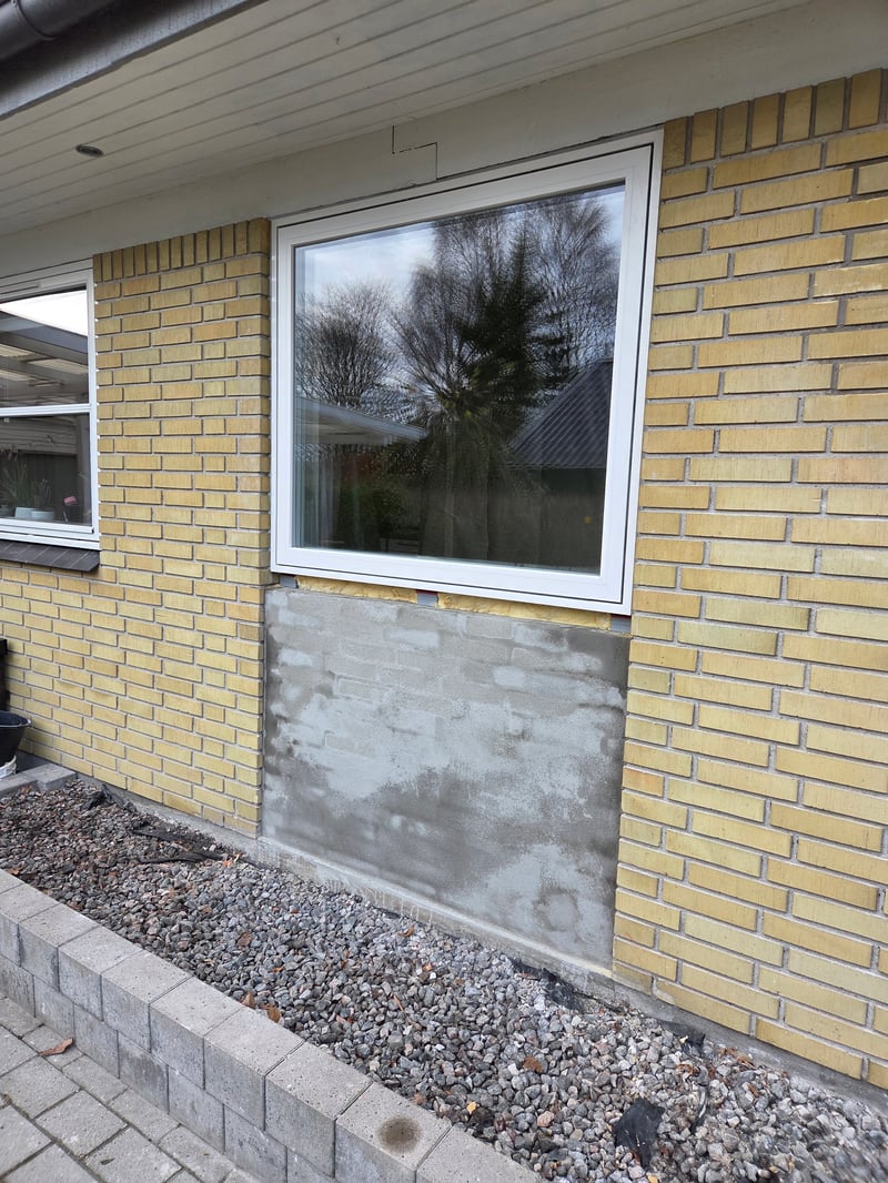 Udskiftning af facadedør og vinduespartier