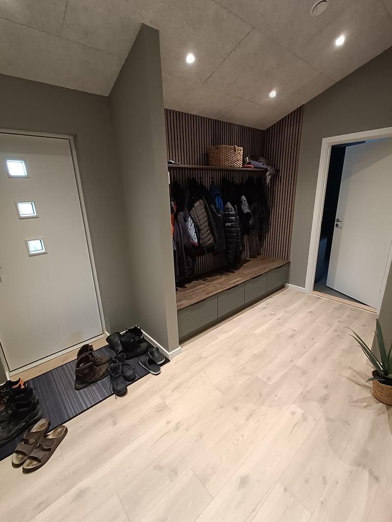 Indvendig forvandling af villa
