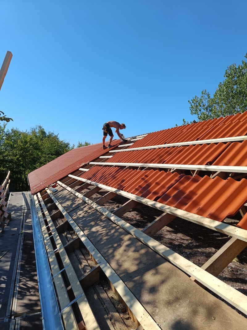 Renovering af tagkonstruktion og kviste