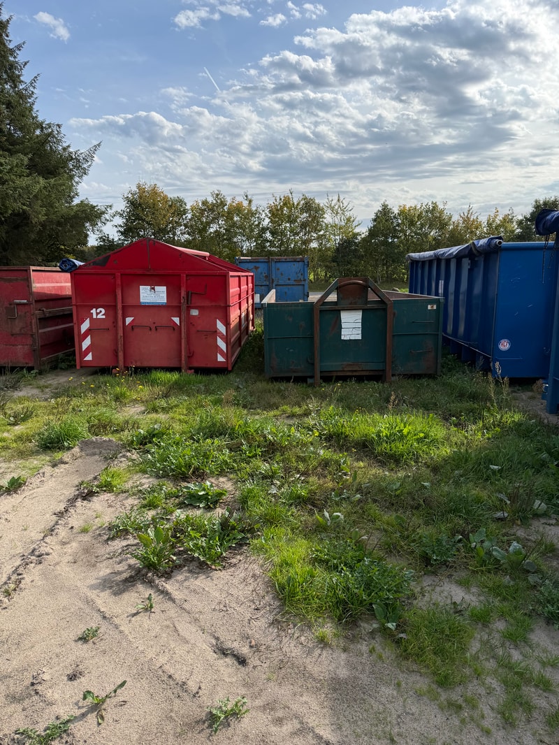 Lukket container - Til opbevaring & affald