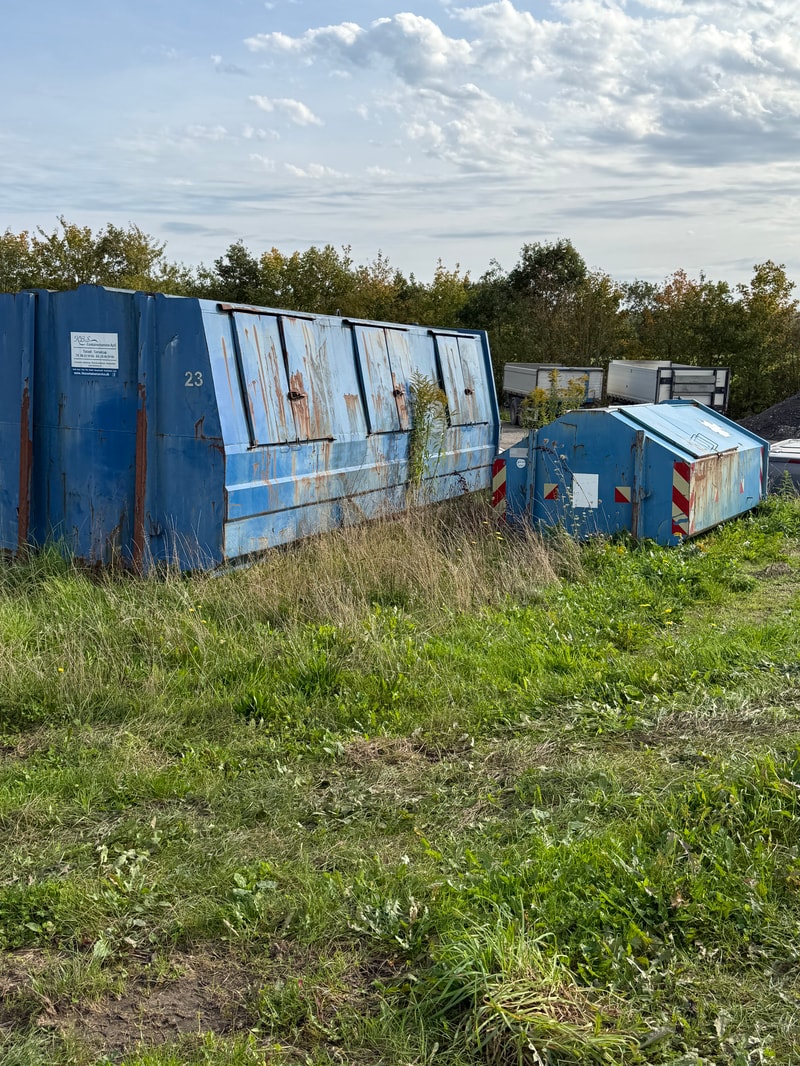 Lukket container - Til opbevaring & affald