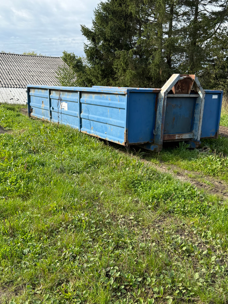 Åben container - Lej til affald & byggeri