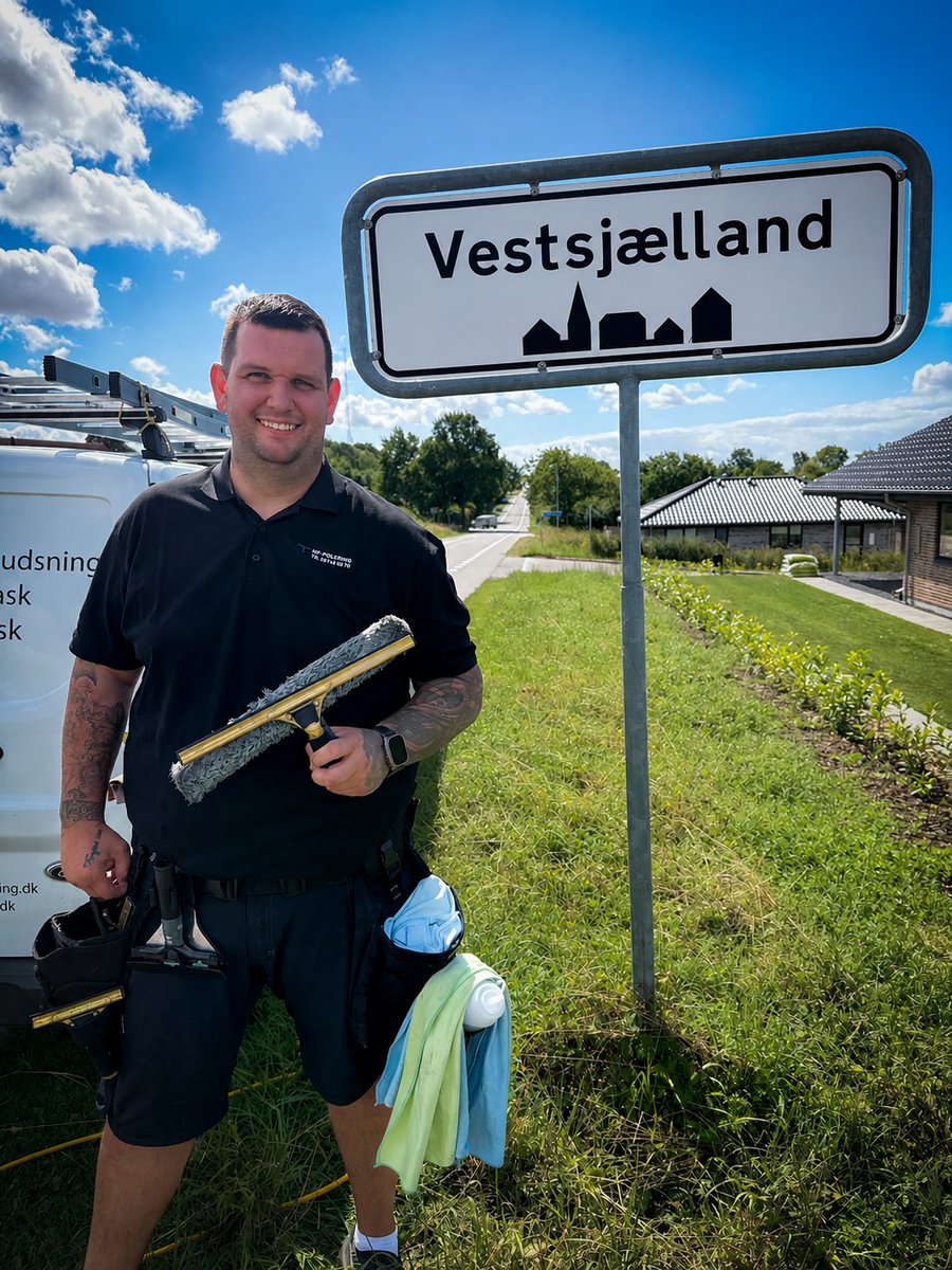 Professionel vinduespudser på Vestsjælland og Karrebæksminde – NF Polering